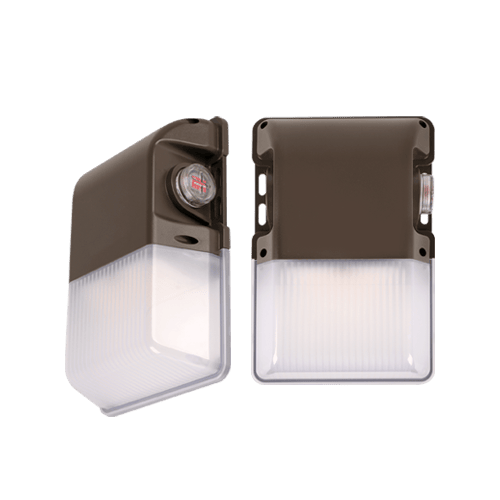 Mini Wall Pack with CCT and Wattage Selector