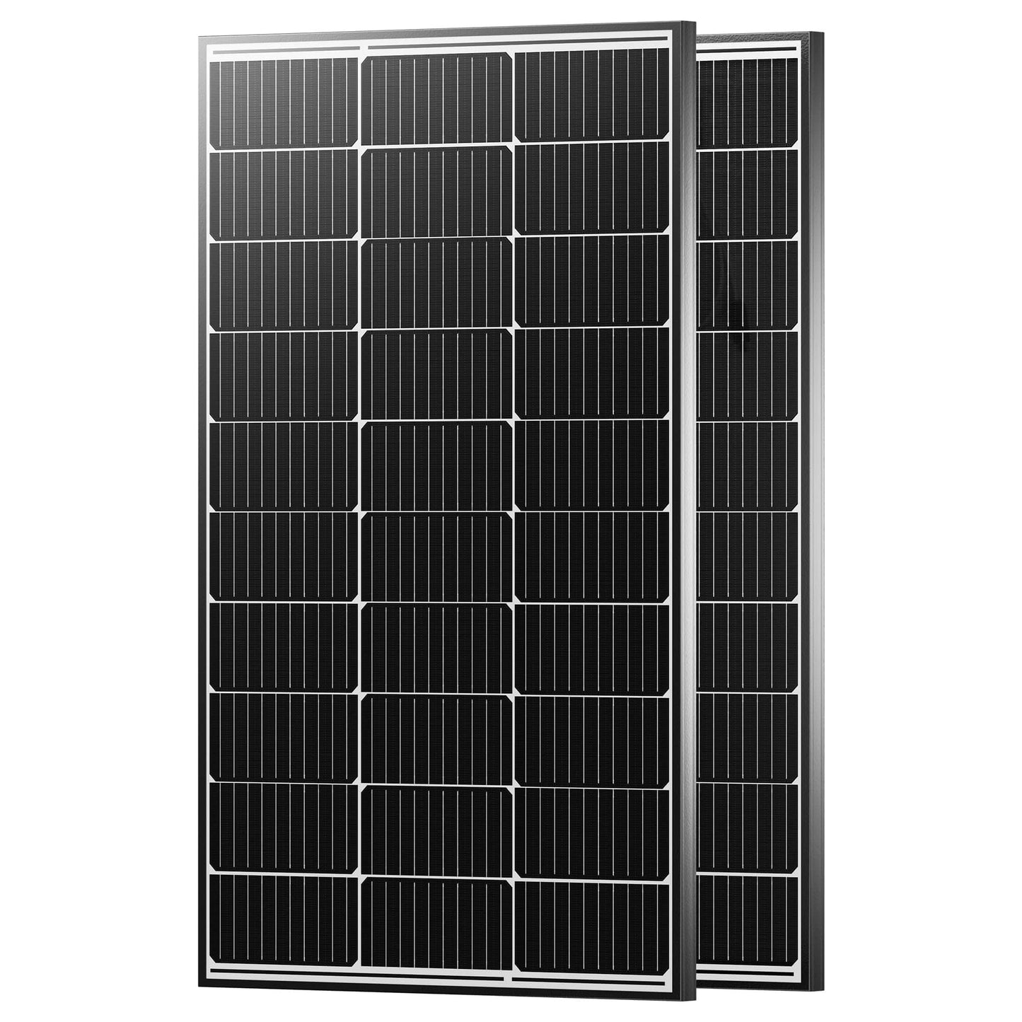 200 Watt Solar Panels, 12V 100W Solar Panel 2PCS