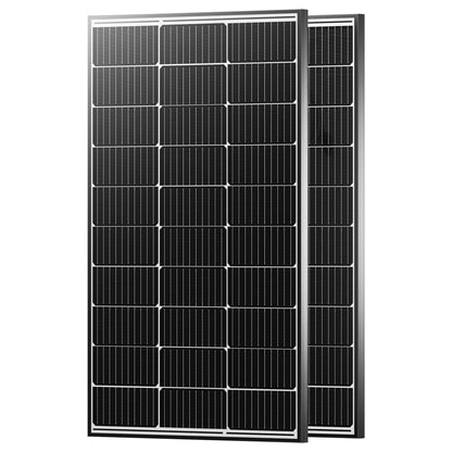 200 Watt Solar Panels, 12V 100W Solar Panel 2PCS