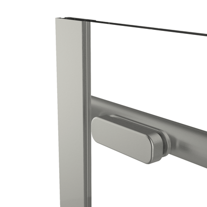 60-inch Shower Enclosure, Single Sliding Door, Clear 3/8-inch (10mm) Tempered Safety Glass