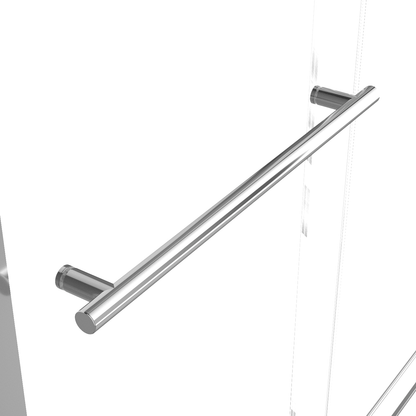 60-inch Shower Enclosure, Single Sliding Door, Clear 3/8-inch (10mm) Tempered Safety Glass