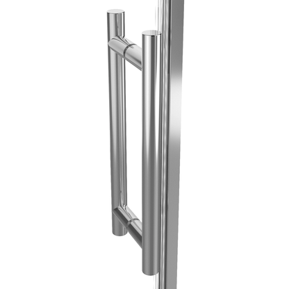 60-inch Shower Enclosure, Single Sliding Door, Clear 3/8-inch (10mm) Tempered Safety Glass