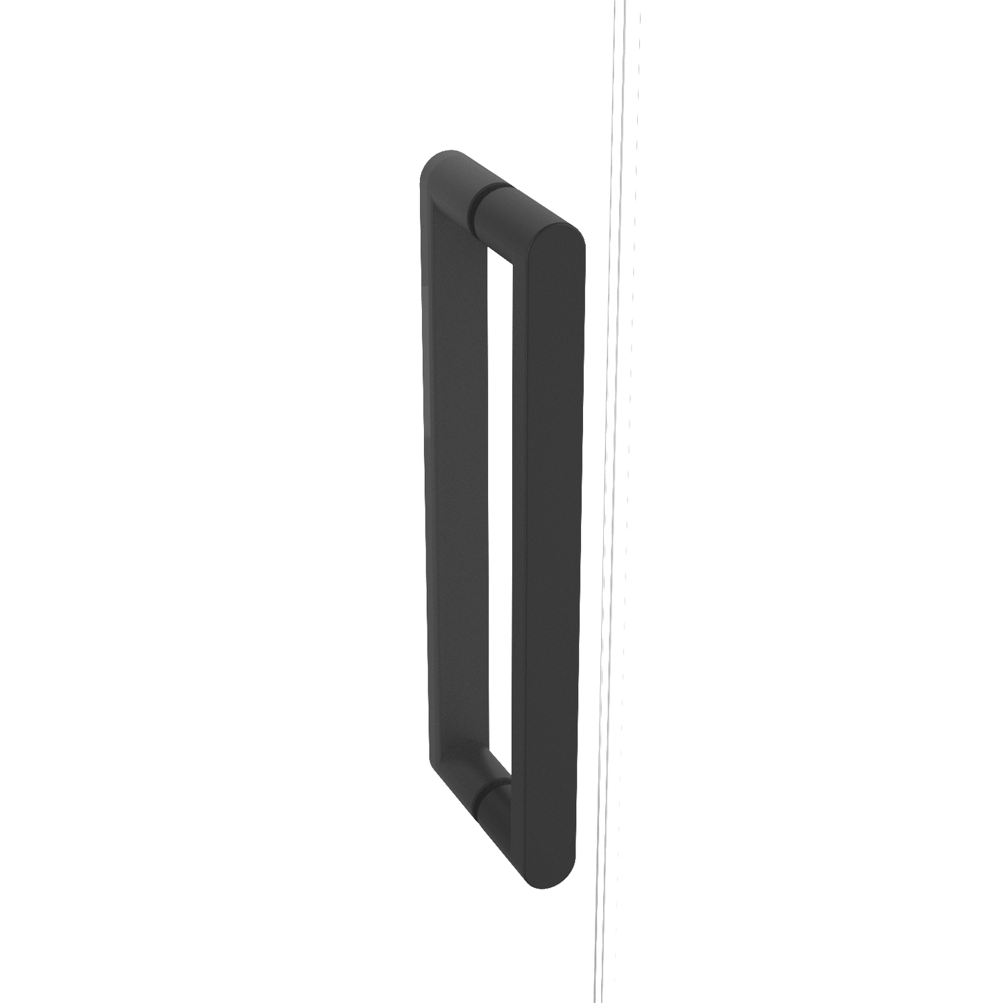 60-inch shower enclosure, single sliding door, transparent 3/8-inch (10mm) tempered safety glass.
