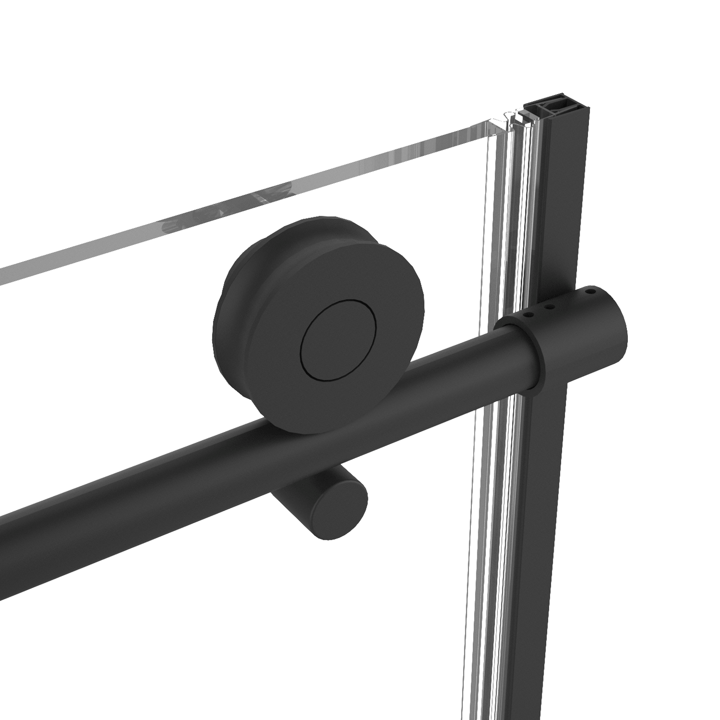 60-inch Shower Enclosure, Single Sliding Door, Clear 3/8-inch (10mm) Tempered Safety Glass