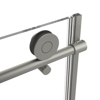 60-inch Shower Enclosure, Single Sliding Door, Clear 3/8-inch (10mm) Tempered Safety Glass