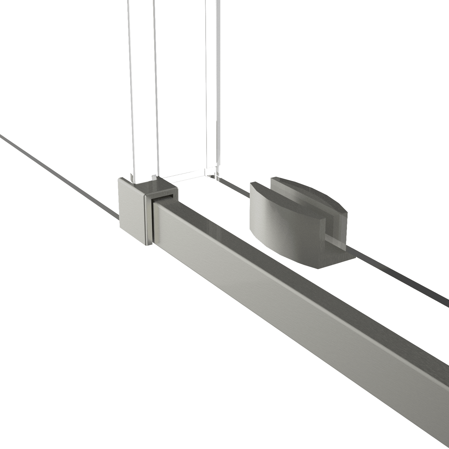 60-inch Shower Enclosure, Single Sliding Door, Clear 3/8-inch (10mm) Tempered Safety Glass