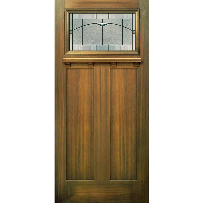 Mahogany Grain Craftsman Panel
