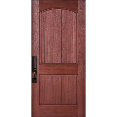 Mahogany Grain Rustic Panel