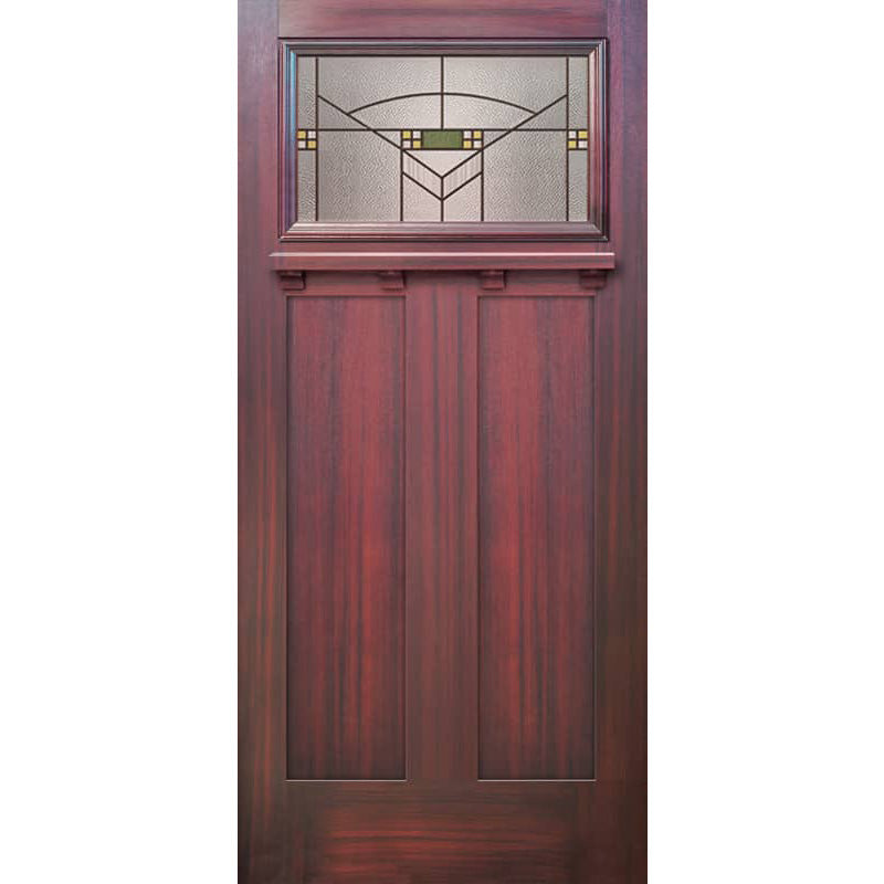 Mahogany Grain Craftsman Panel