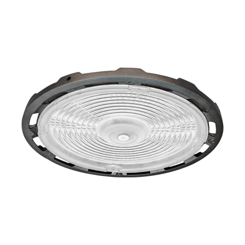 Beam Angle Adjustable Round High Bay with CCT and Wattage Selector