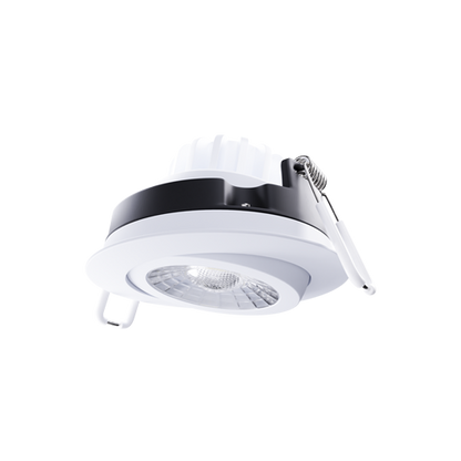 Round Can-less Gimbal Downlight withCCT Selector