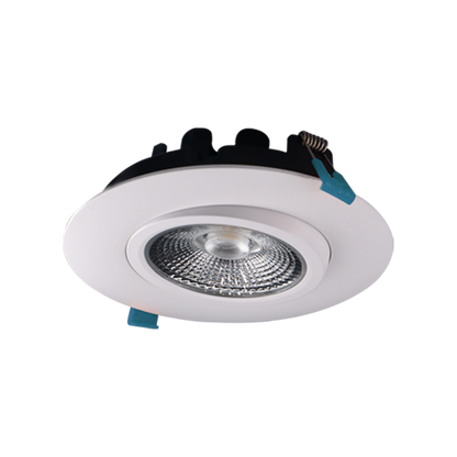 Round Can-less Gimbal Downlight withCCT Selector