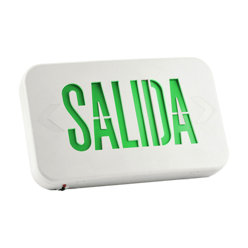 Slim Bi-Color Exit Sign