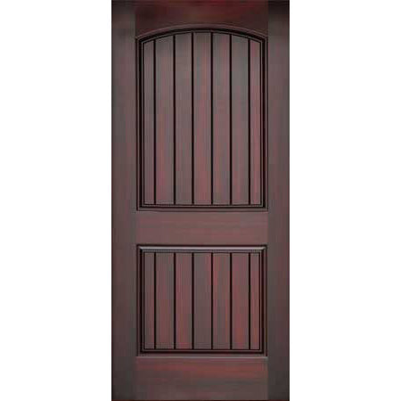 Mahogany Grain Rustic Panel