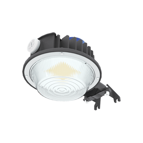 Disk-to-Dawn Barn Light with CCT and Wattage Selector