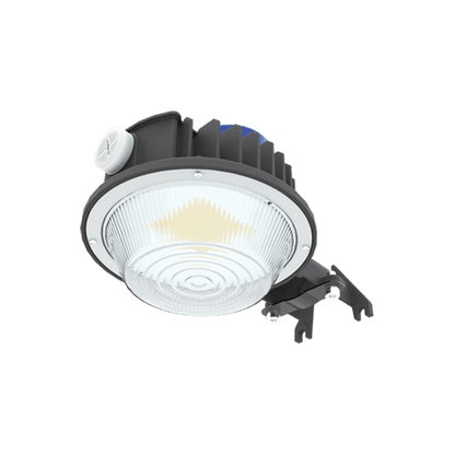 Disk-to-Dawn Barn Light with CCT and Wattage Selector