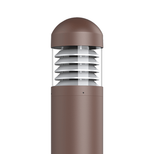 4 Different Styles Architectural Round Bollard with CCT and Wattage Selector